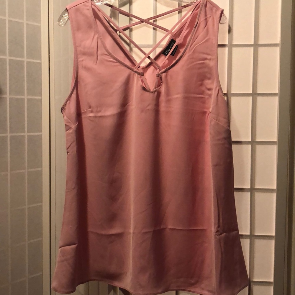 City Chic strappy tank top
